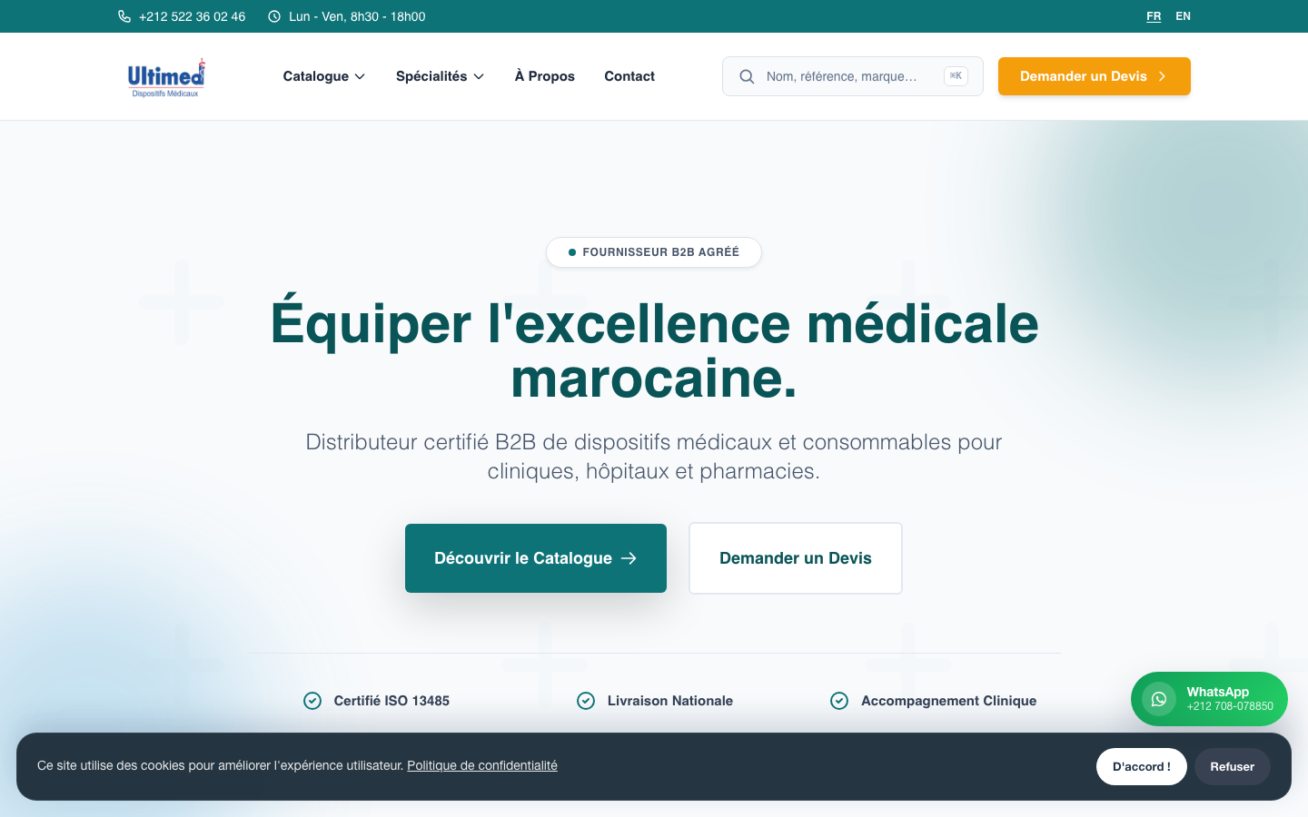 ultimed.ma clinic platform